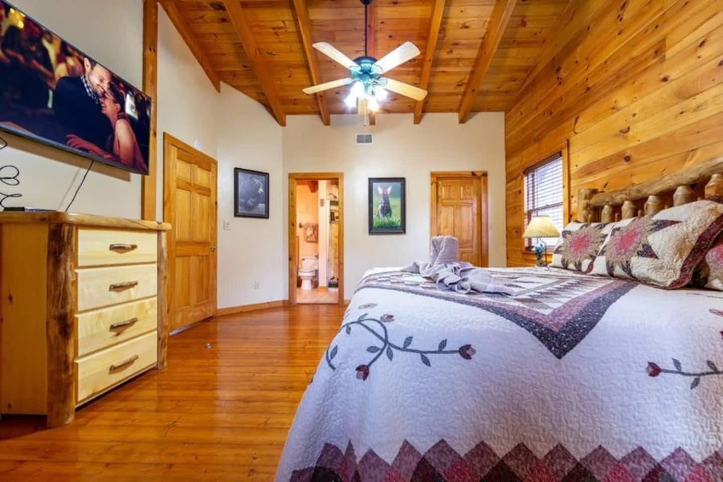Pigeonforge Cabin Game Roomdog Friendlyhot Tub Пиджен-Фордж Экстерьер фото