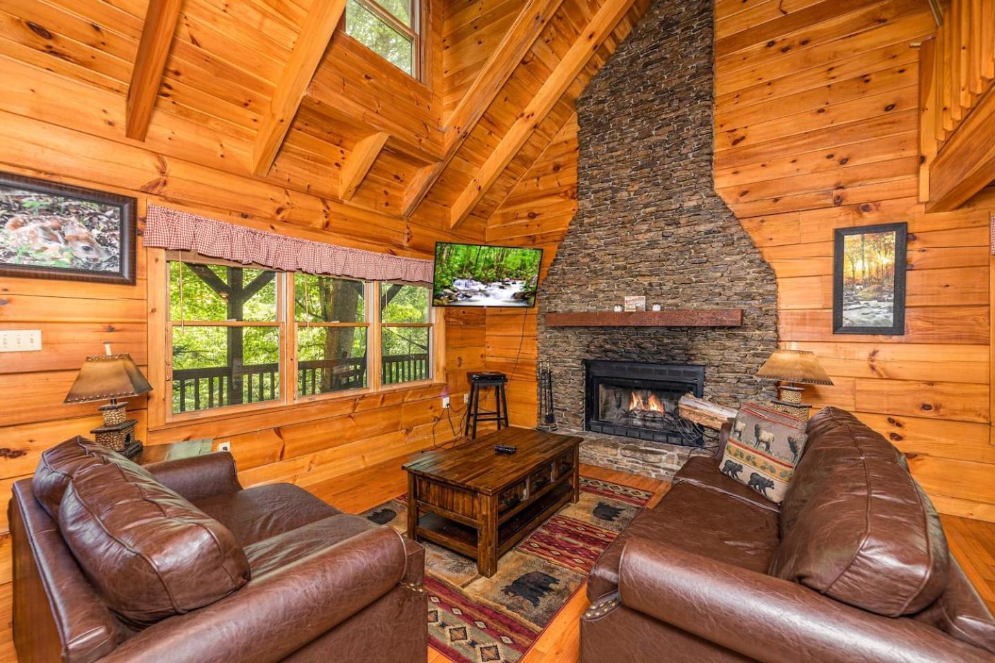 Pigeonforge Cabin Game Roomdog Friendlyhot Tub Пиджен-Фордж Экстерьер фото