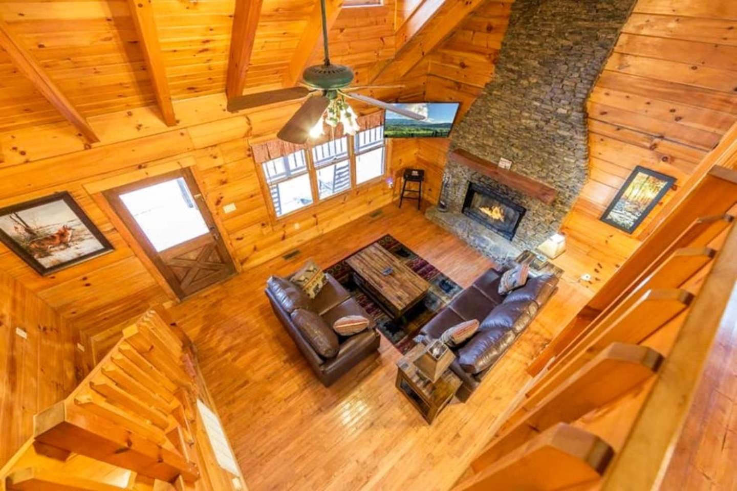 Pigeonforge Cabin Game Roomdog Friendlyhot Tub Пиджен-Фордж Экстерьер фото