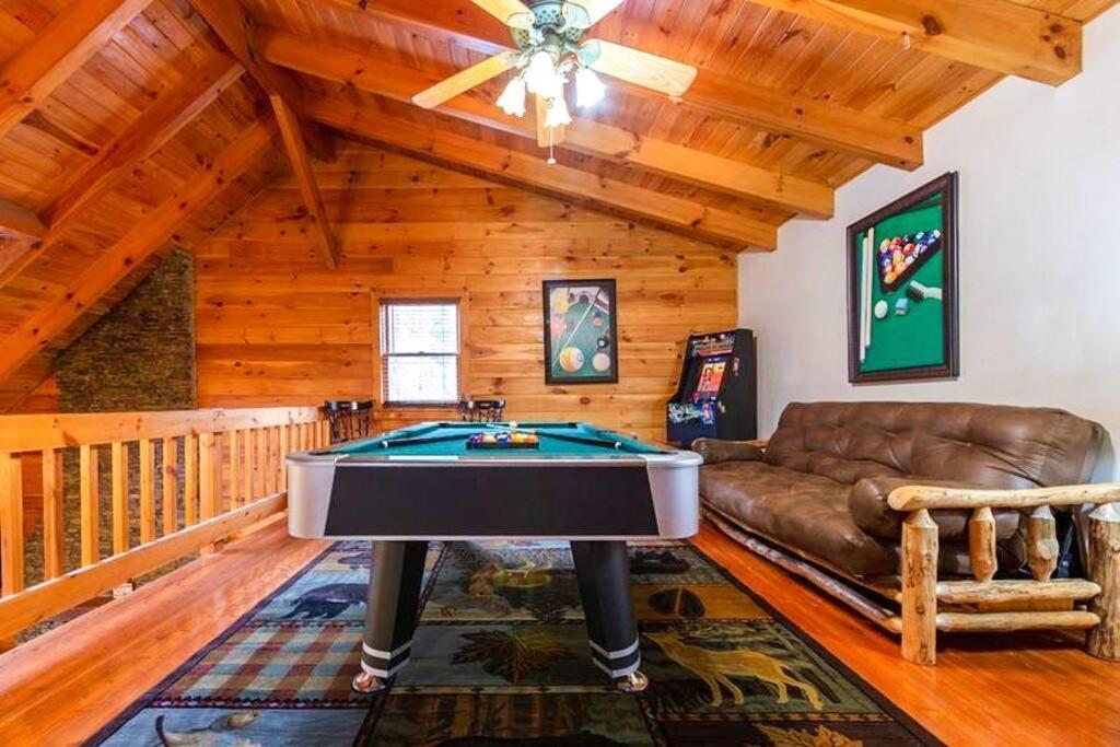Pigeonforge Cabin Game Roomdog Friendlyhot Tub Пиджен-Фордж Экстерьер фото
